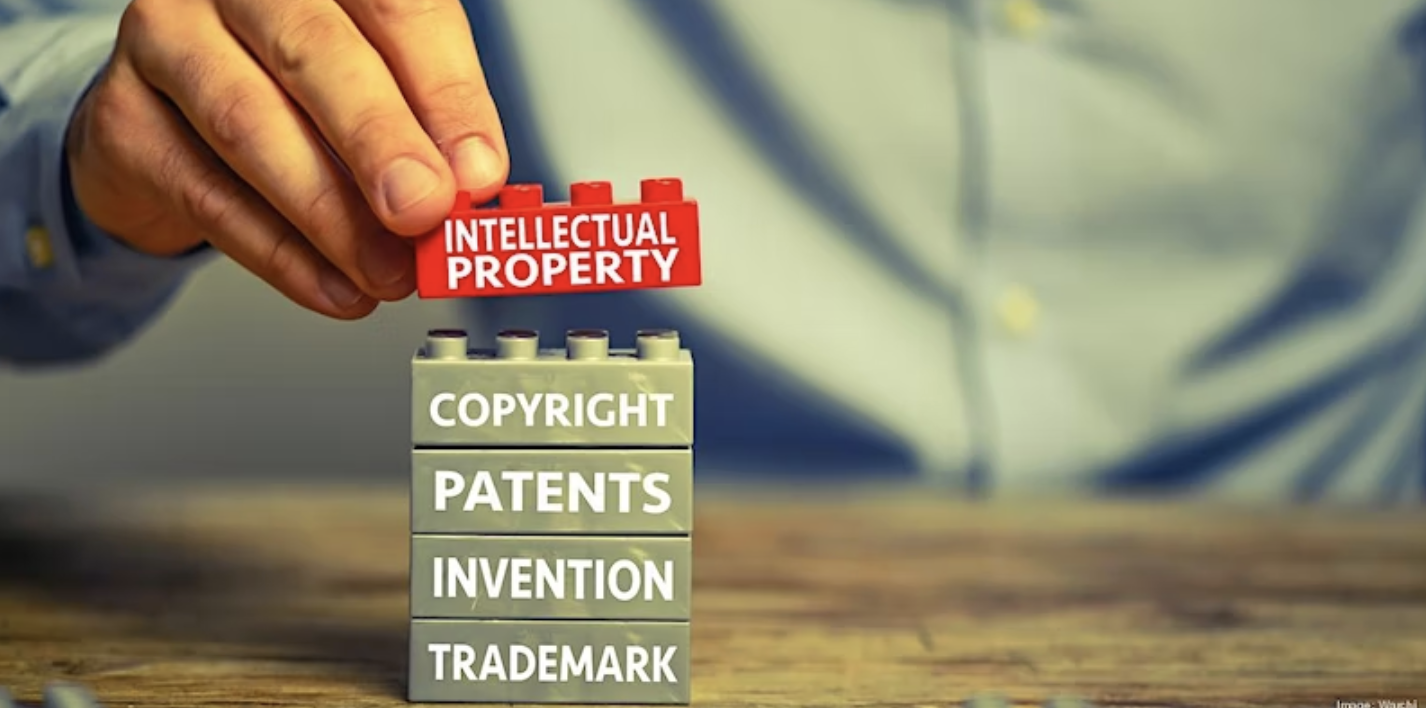 determining intellectual property and patents event photo