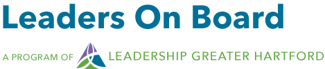 leaders on board program logo